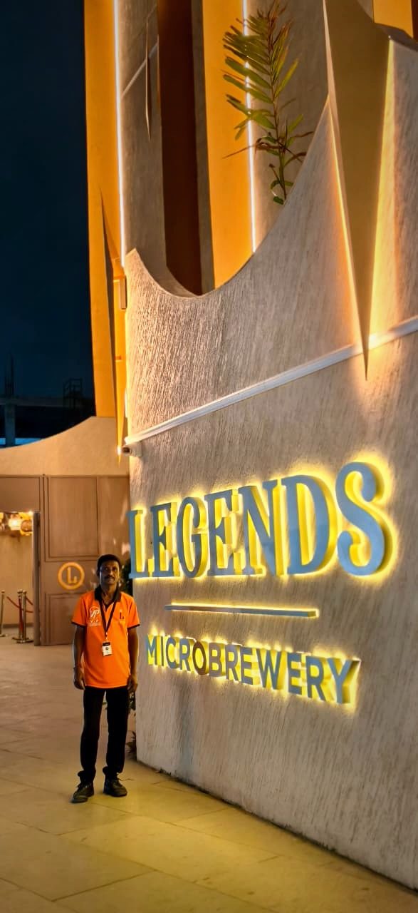 VP Facility Management staff member on night duty
